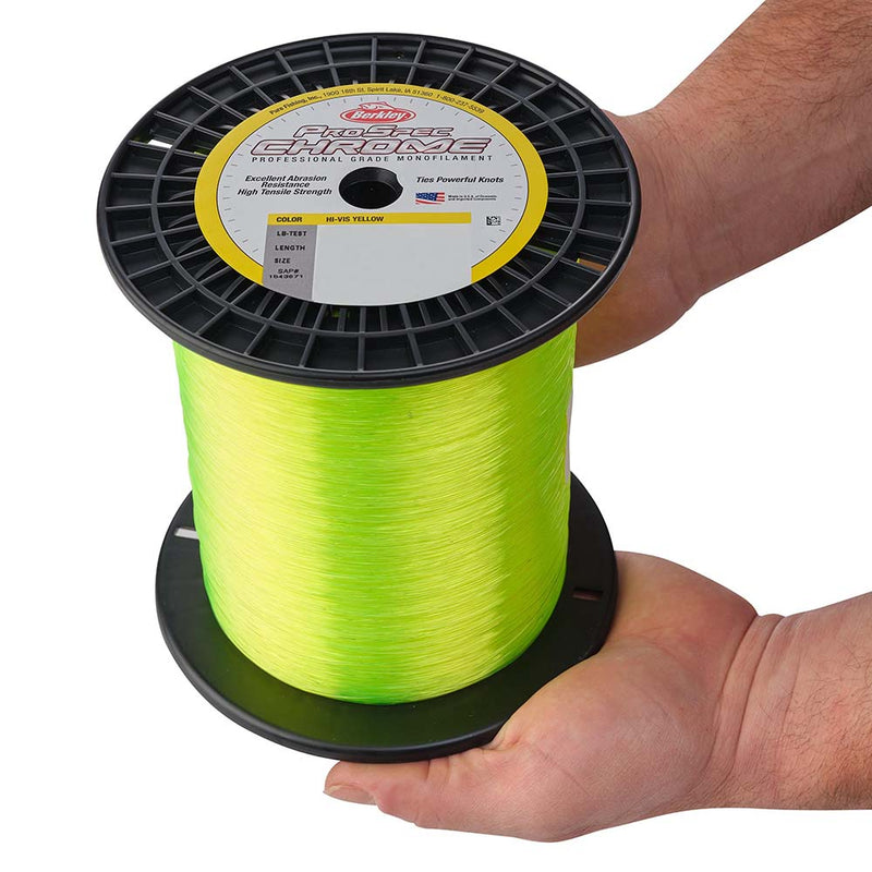 Load image into Gallery viewer, Berkley ProSpec Chrome Hi-Vis Yellow Monofilament - 40 lb - 3000 yds - PSC3B40-HVY [1543673]
