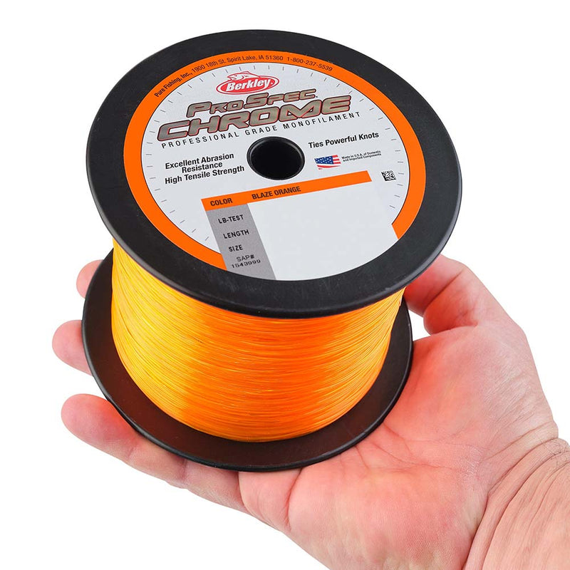 Load image into Gallery viewer, Berkley ProSpec Chrome Blaze Orange Monofilament - 40 lb - 1000 yds - PSC1B40-80 [1543999]
