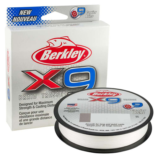 Berkley x9 Braid Crystal - 65lb - 328 yds - X9B33065-CY [1486902]