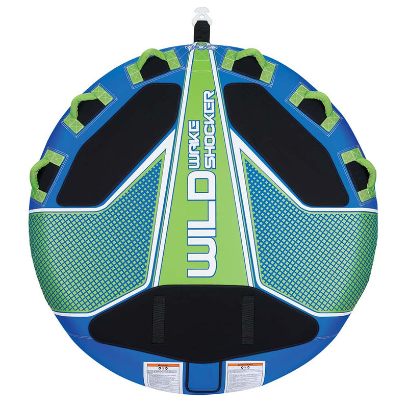 Load image into Gallery viewer, Full Throttle Wild Wake Shocker Towable Tube - 3 Rider - Blue [302400-500-003-21]
