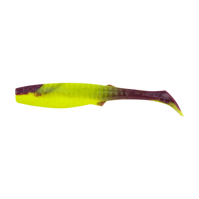 Load image into Gallery viewer, Berkley Gulp! Paddleshad - 4&quot; - Purple Tiger [1545537]
