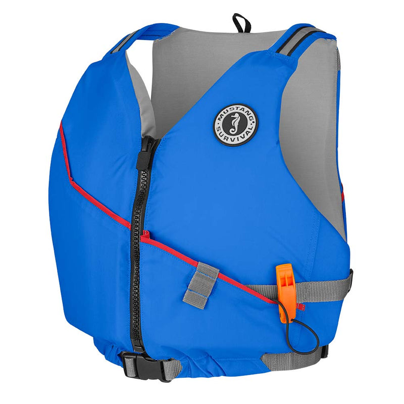 Load image into Gallery viewer, Mustang Journey Foam Vest - Blue - Medium/Large [MV7112-131-M/L-216]
