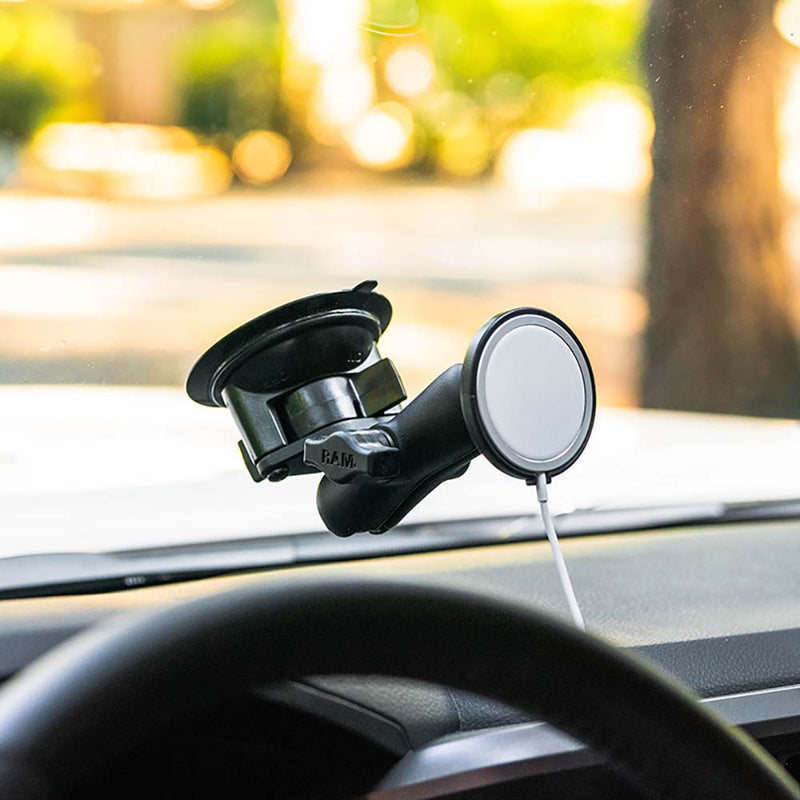 Load image into Gallery viewer, RAM Mount RAM Twist-Lock Suction Cup Mount f/Apple MagSafe [RAM-B-166-AP-MAGU]
