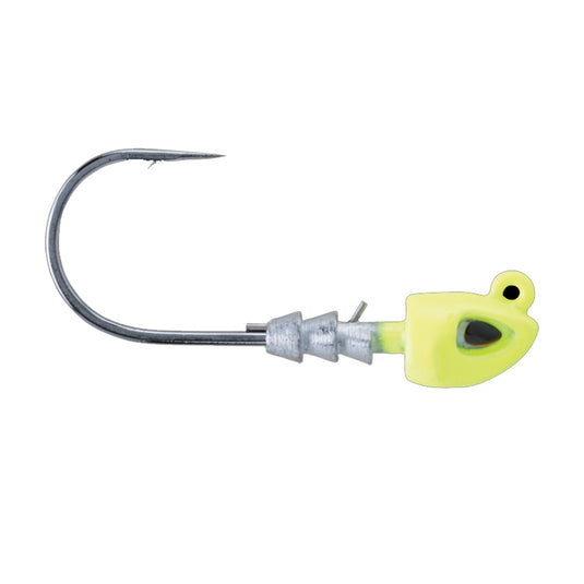 Berkley Fusion19 Swimbait Jighead - 1/0 - 1/8oz - Chartreuse [1504408]