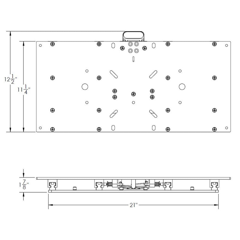 Load image into Gallery viewer, TACO 11-1/8&quot; x 24&quot; Manual Seat Slide [M20-2411]
