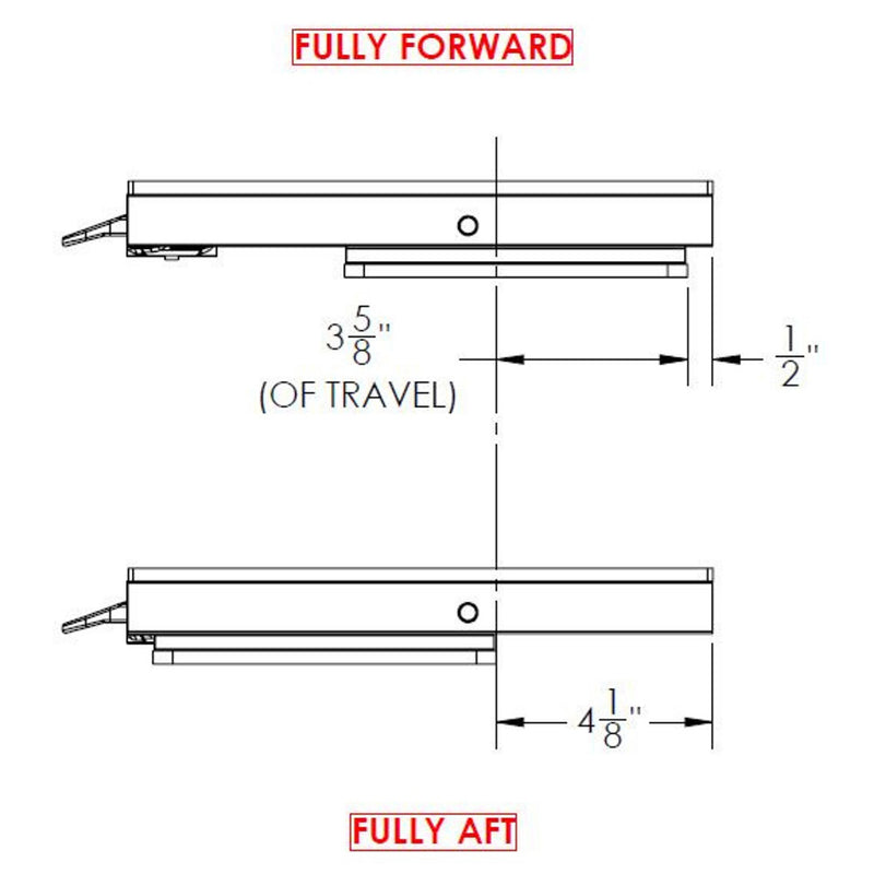 Load image into Gallery viewer, TACO 11-1/8&quot; x 24&quot; Manual Seat Slide [M20-2411]
