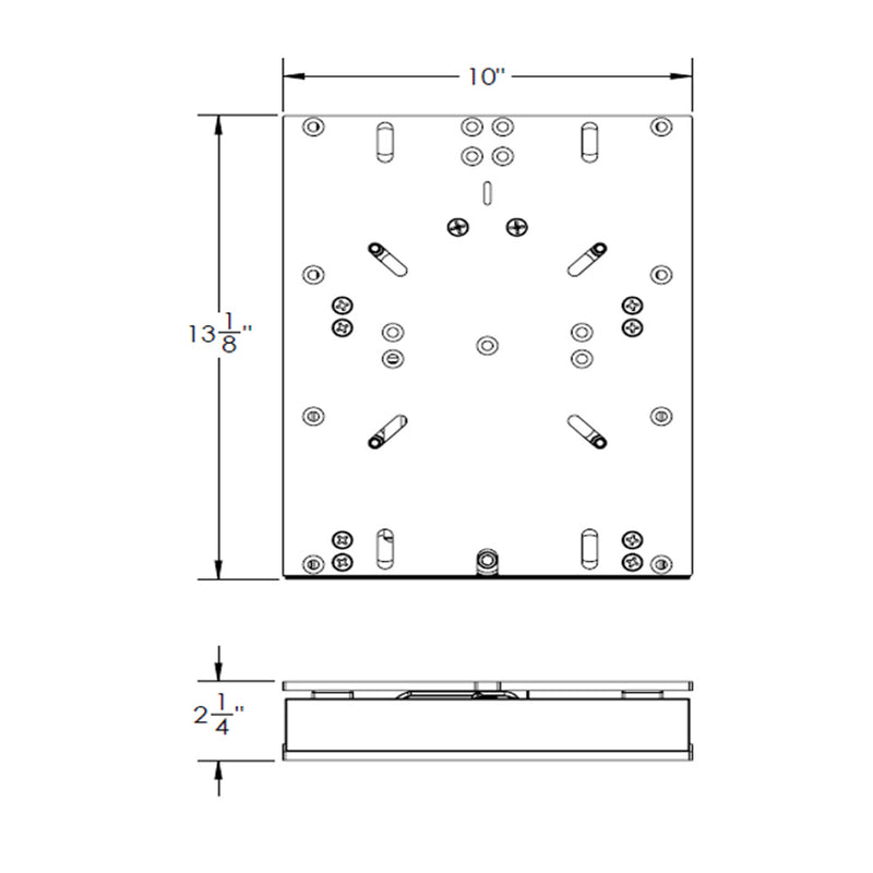 Load image into Gallery viewer, TACO 13-1/8&quot; x 10&quot; Electric Seat Slide [M20-1013E]
