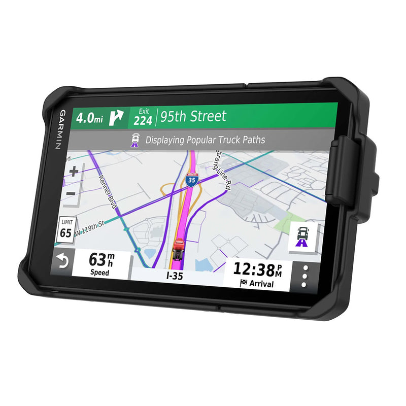 Load image into Gallery viewer, RAM Mount RAM EZ-Rollr Locking Cradle f/Garmin dēzl OTR700 [RAM-HOL-GA77LU]

