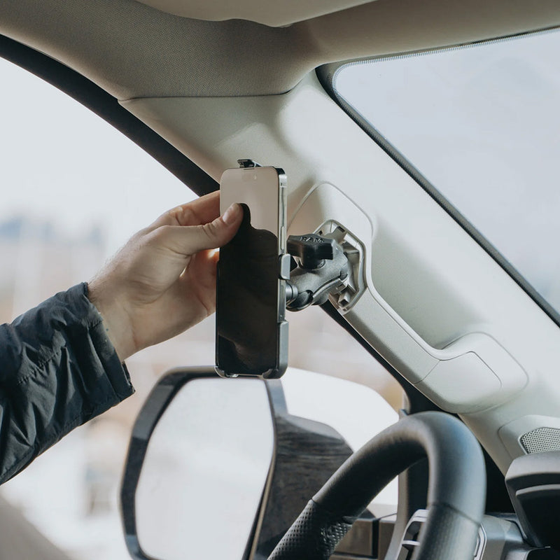 Load image into Gallery viewer, RAM Mount RAM Form-Fit Holder f/iPhone 13 Pro Max, 14 Plus  Pro Max w/Ball [RAM-HOL-AP39BU]
