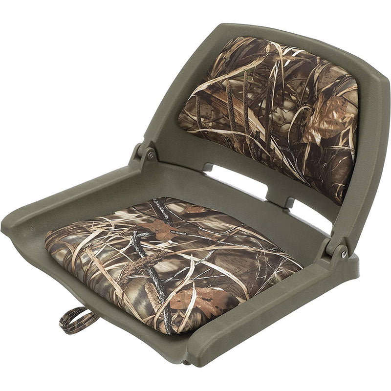 Load image into Gallery viewer, Attwood Swivl-Eze Padded Flip Seat - Camo [98391GNMX]
