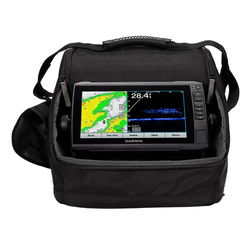 Garmin ECHOMAP UHD 93SV LiveScope LVS32 Lithium Ice Fishing Bundle