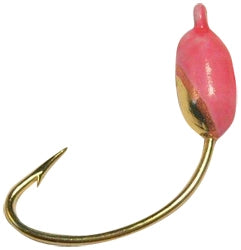 Jig-O-Bit Gold/Neon Red 2pk